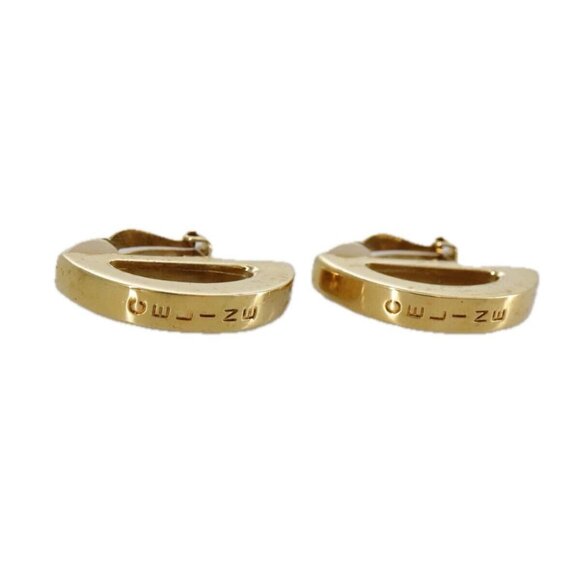 CELINE Earring metal Gold Auth - Picture 1 of 16